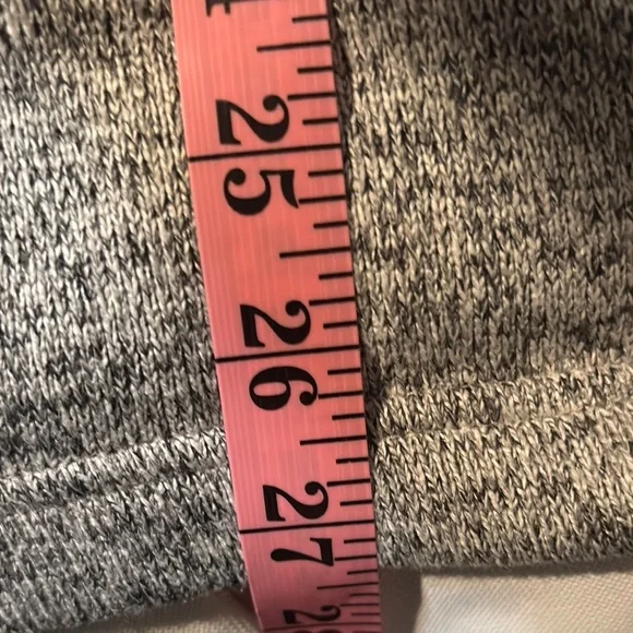 Sonoma Heather Gray Sweater with Button Collar - Picture 7 of 7